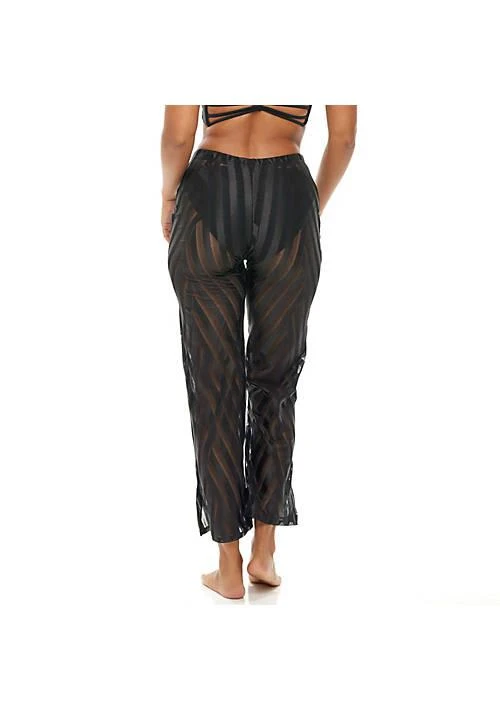 Jordan Taylor Taylor Beachwear Jqm23021  Striped Mesh Pull On Pant 2