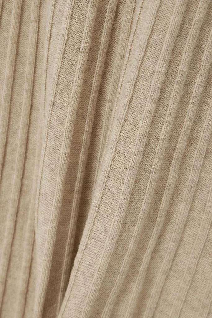 BY MALENE BIRGER Hevina ribbed wool maxi skirt 4