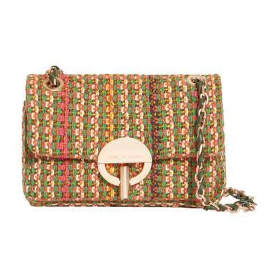 VANESSA BRUNO Moon small tweed-effect bag 1