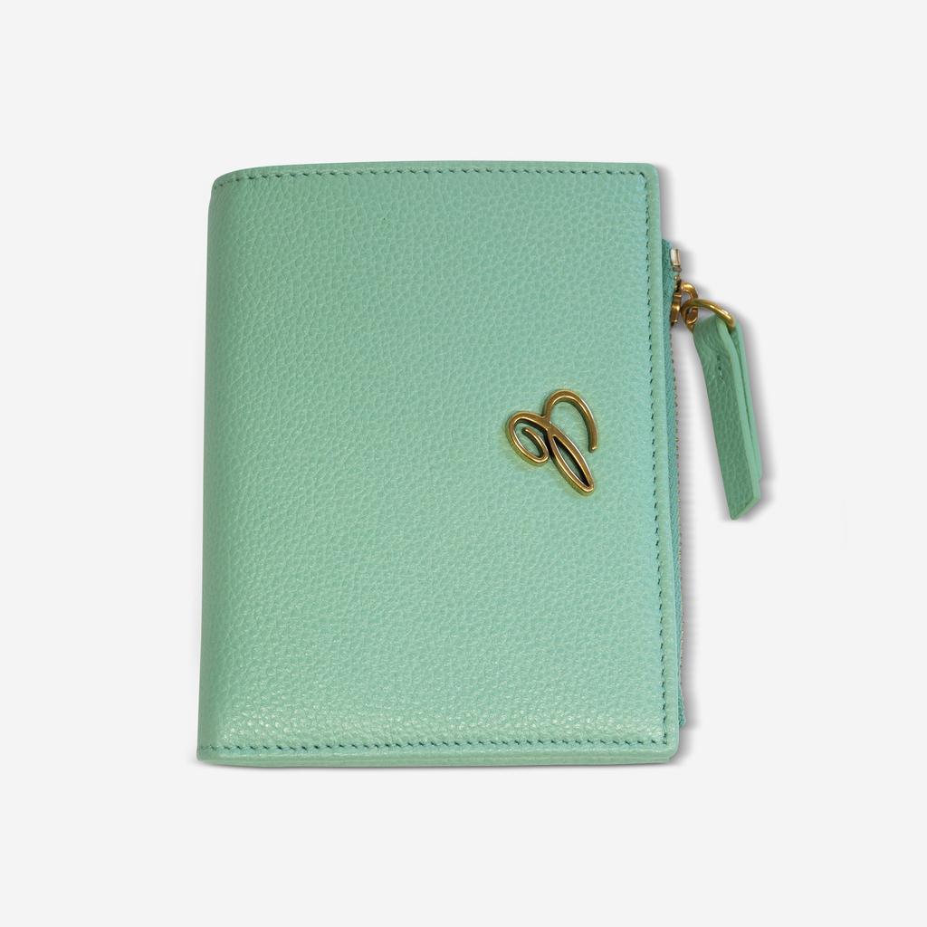 Chopard Chopard Happy Sport Medium Mint Green Leather Women's Wallet 95015-0589