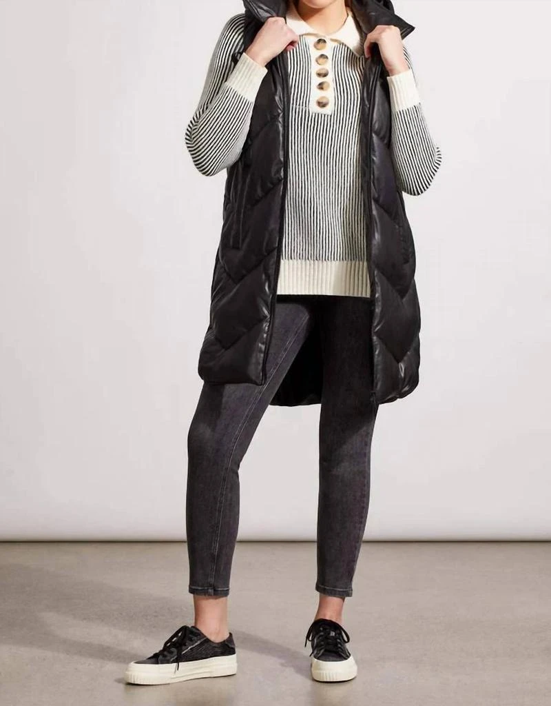 Tribal Tribal - Raglan Knit Polo Top Sweater 4
