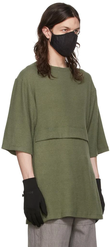 BRYAN JIMENÈZ SSENSE Exclusive Green T-Shirt 2