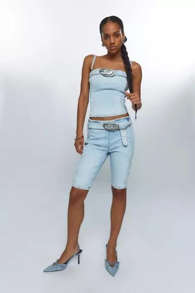 Diesel Diesel De-Ginny-S Slim Denim Jort 1