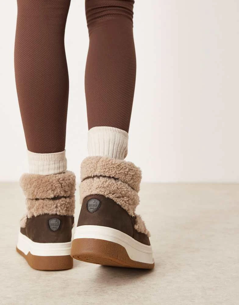 Pajar Pajar Janie Low snow boot in brown 3