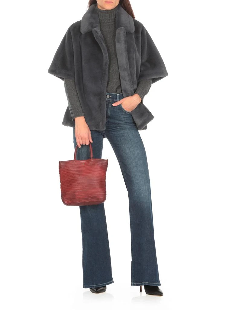 Betta Corradi Synth-fur Cape 2