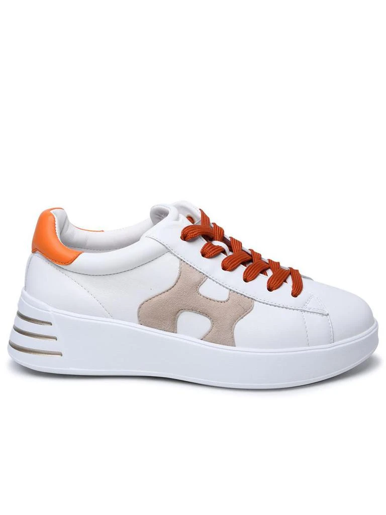 Hogan Hogan White Leather Sneakers 1