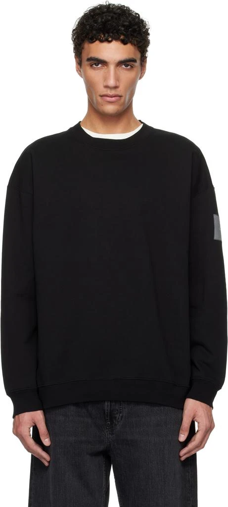 n.hoolywood Black Crewneck Sweatshirt 1