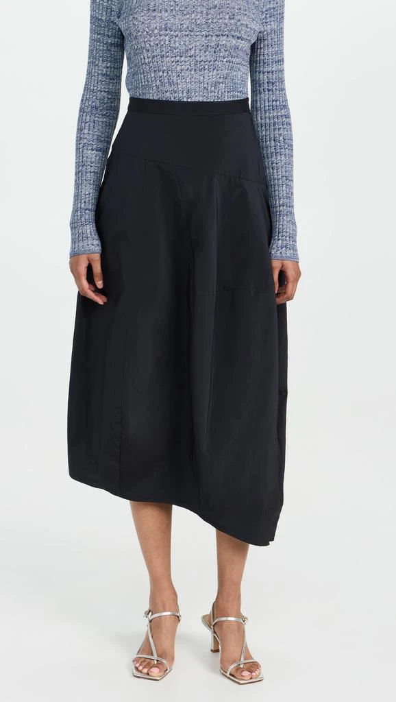 Tibi Nylon Asymmetrical Balloon Skirt 6