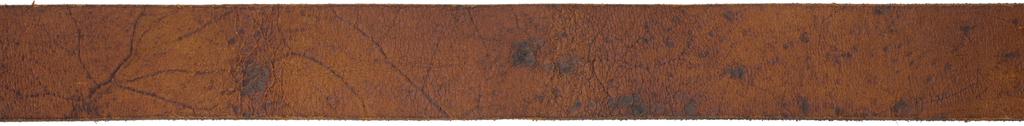 RRL Tan Distressed Leather Belt