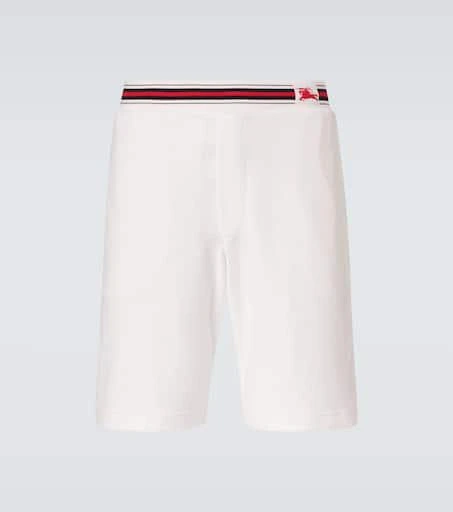Burberry EKD cotton-blend towelling shorts 1
