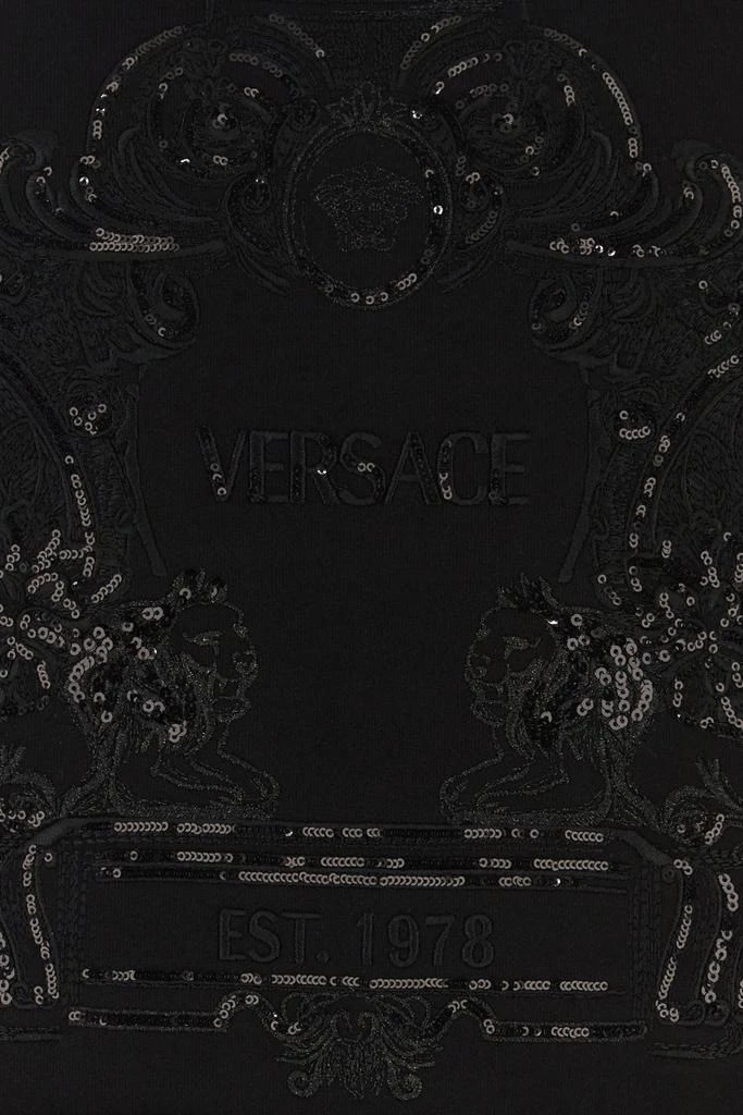 Versace Black cotton sweatshirt 2