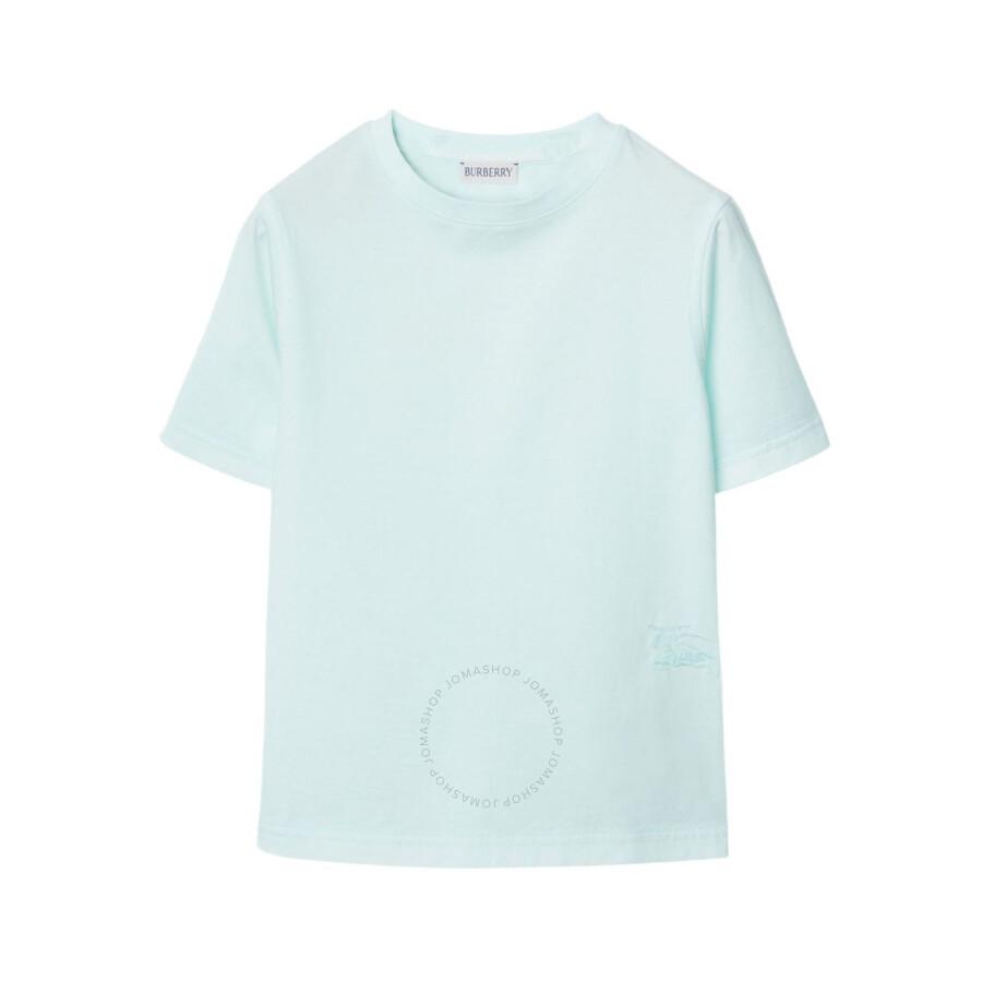 BURBERRY キッズ　Tシャツ　6Y BURBERRY バーバリー チルドレン キッズ 肩チェック赤Tシャツ 6Y
