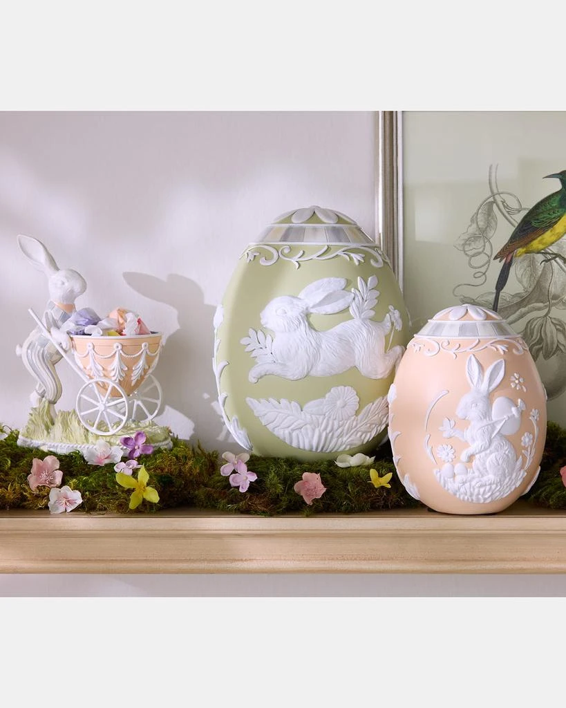 MacKenzie-Childs Cameo Bunny with Cart 4