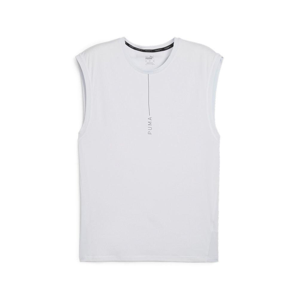 Puma Yogini Lite Mesh Crew Neck Athletic Tank Top