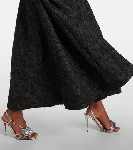 SIMKHAI Rosalie jacquard midi dress 5