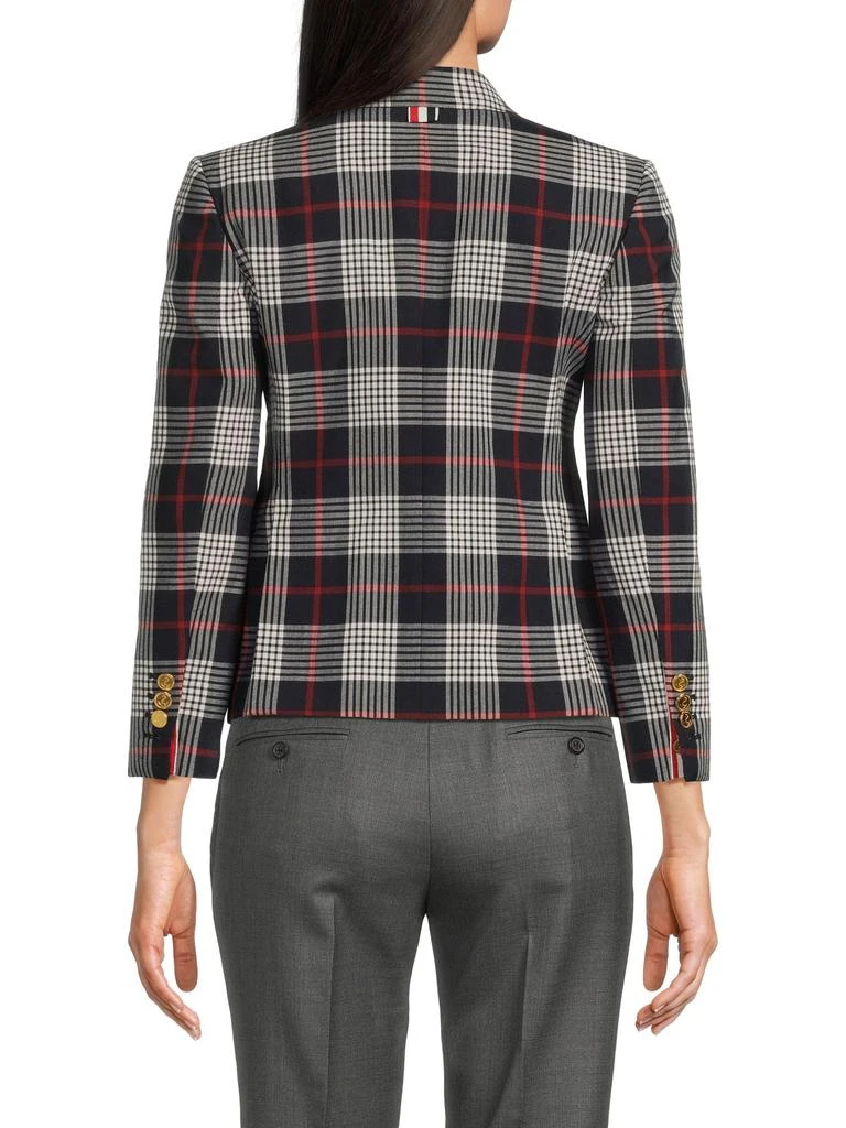 Thom Browne Tartan Wool Sport Coat 2