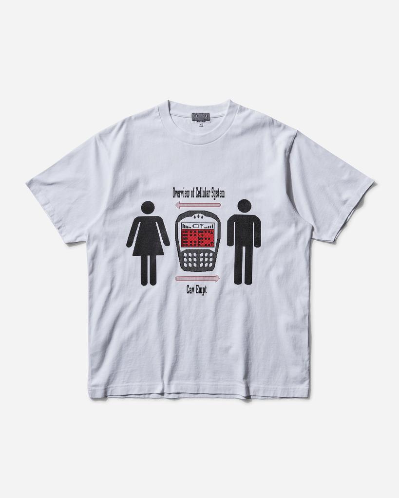 Cav Empt Men's Cellular System T-Shirt White