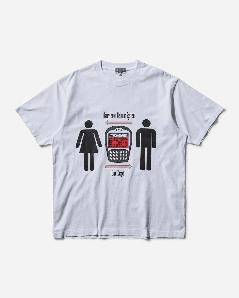 Cav Empt Men's Cellular System T-Shirt White 1