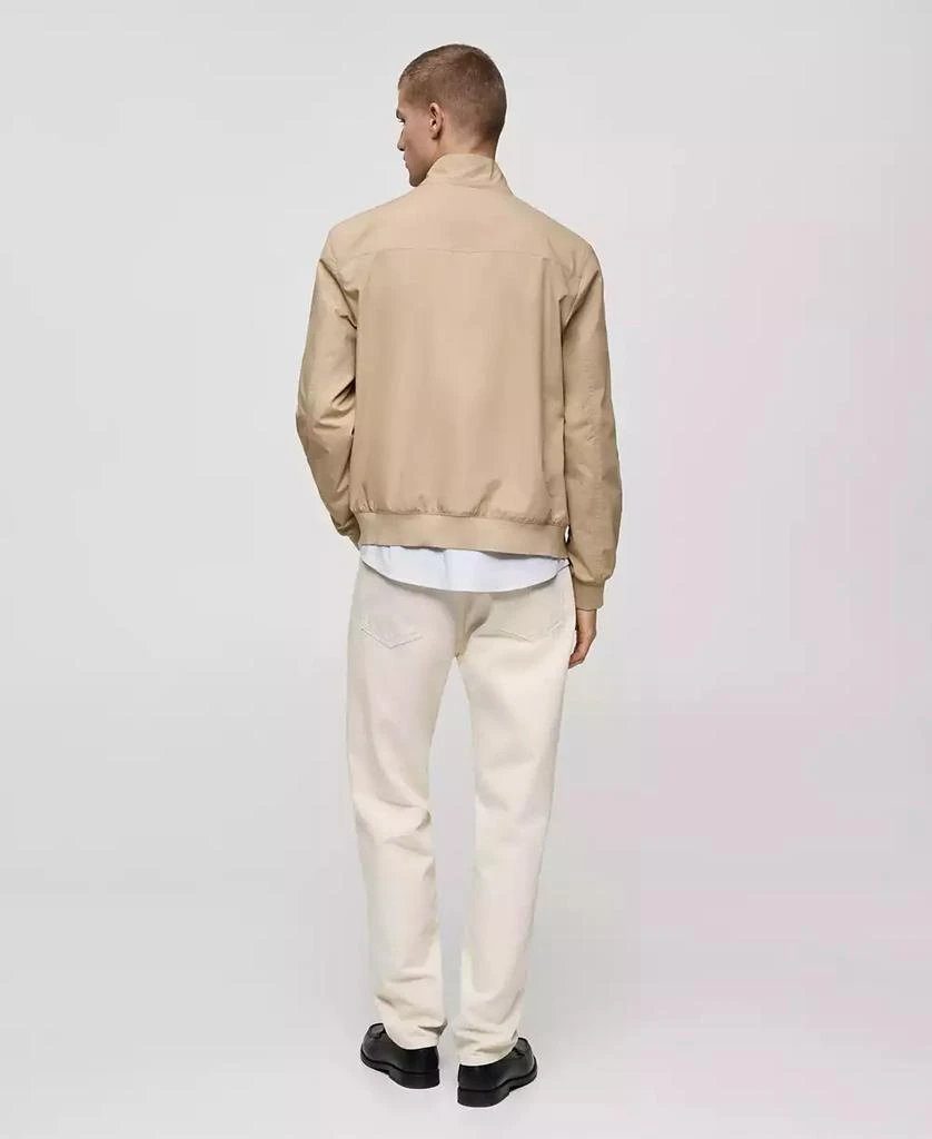 Mango Men's Lightweight Stand-Collar Jacket 7