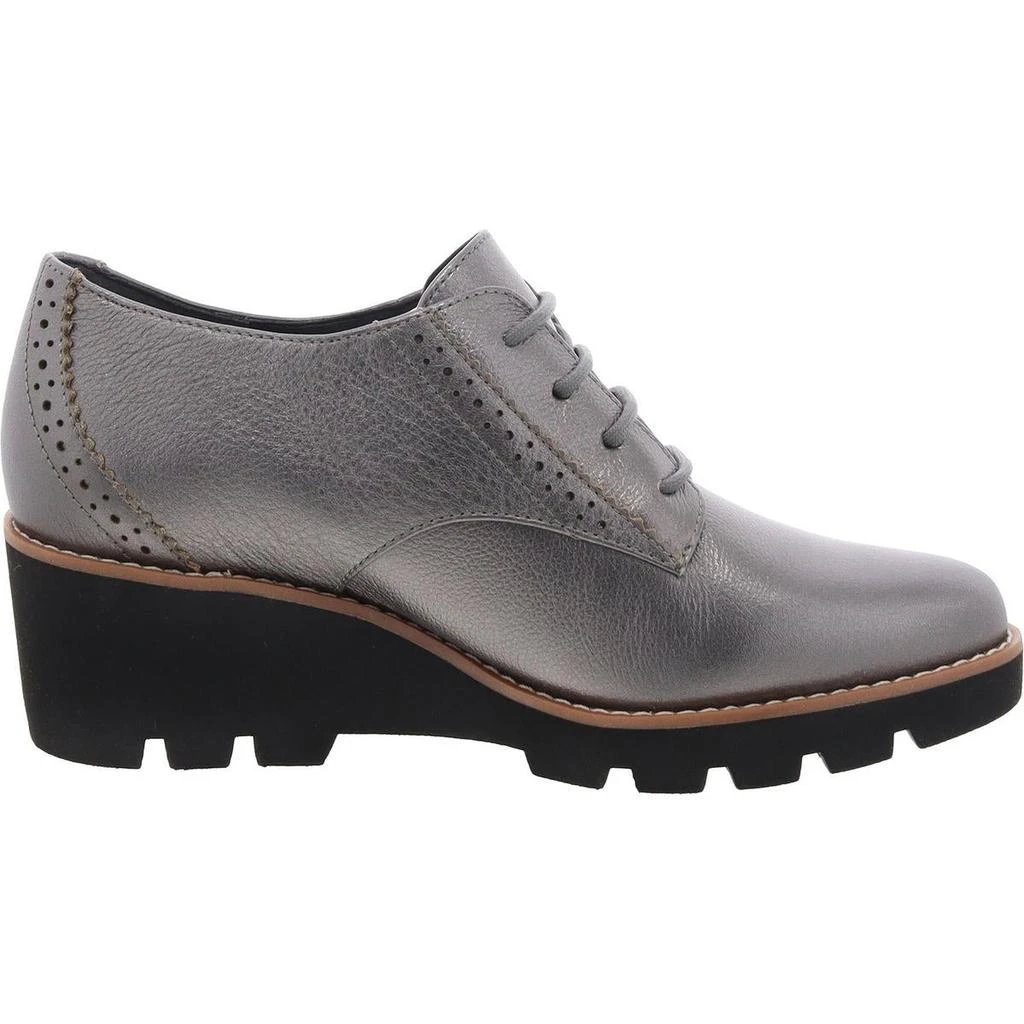 VIONIC Anaheim Womens Leather Wedge Oxfords 2