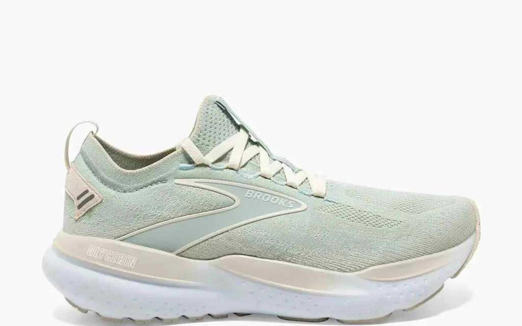 Brooks Brooks Glycerin StealthFit 21 120410-1B-388 Womens Green Running Shoes DWA613 (Green,9) 2