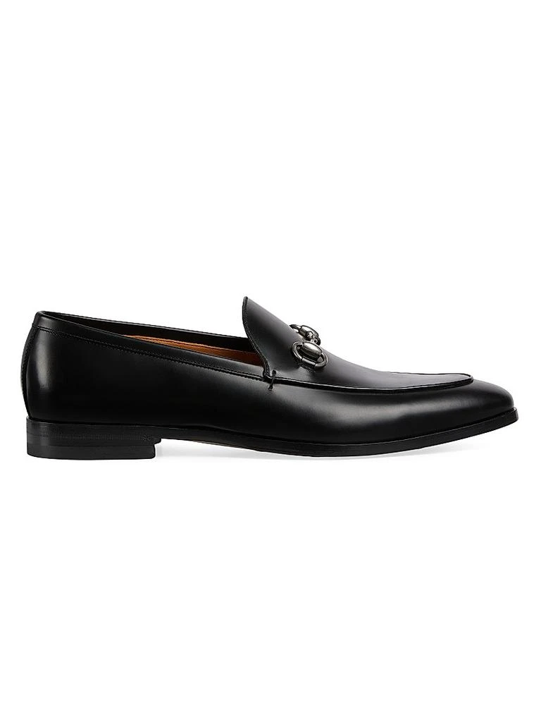 Gucci Black Leather Loafers size 7.5 ( fits 8.5us) Horsebit 1953 leather loafers in black - Gucci | Mytheresa main image 2