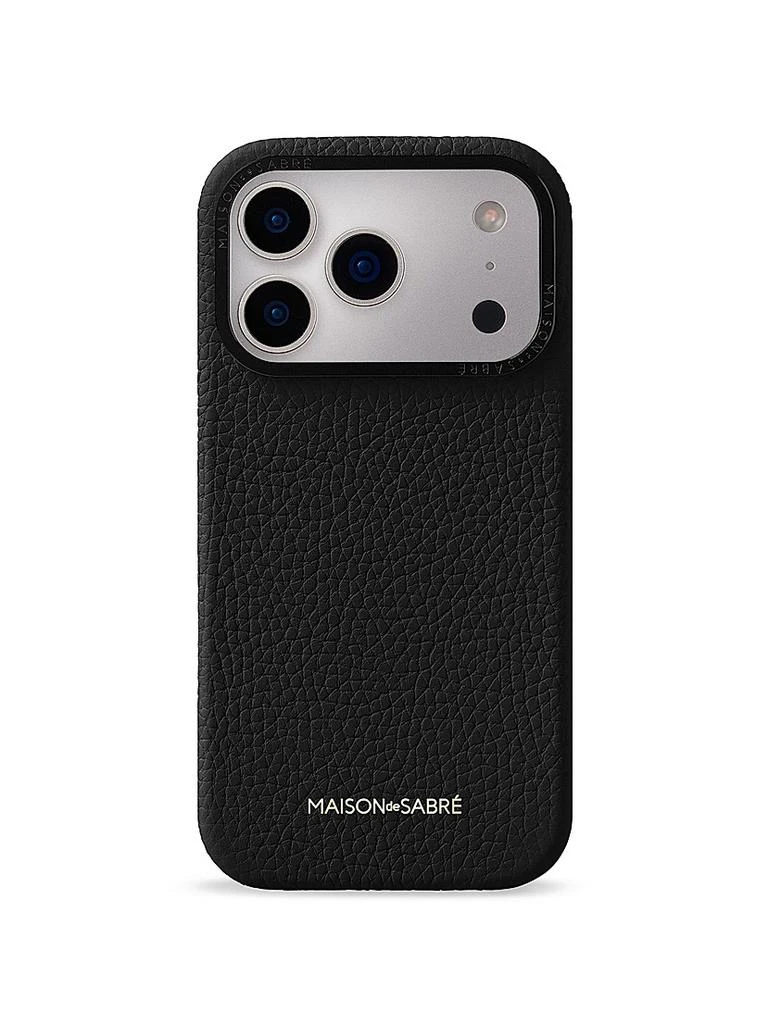 Maison de Sabre Leather Phone Case (iPhone 17 Pro Max)