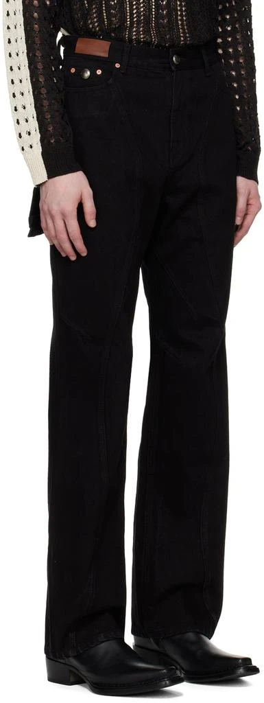 ANDERSSON BELL Black Glen Overdyed Jeans 2