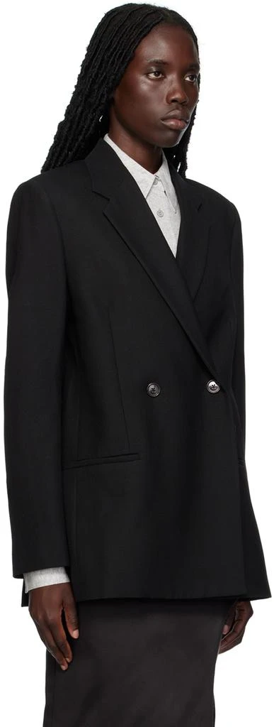 Totême Black Double-Breasted Blazer 2