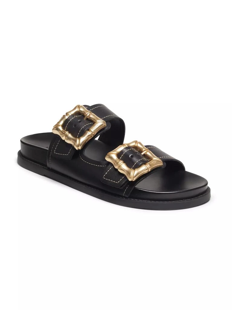 Schutz Enola Sporty Leather Sandals 2