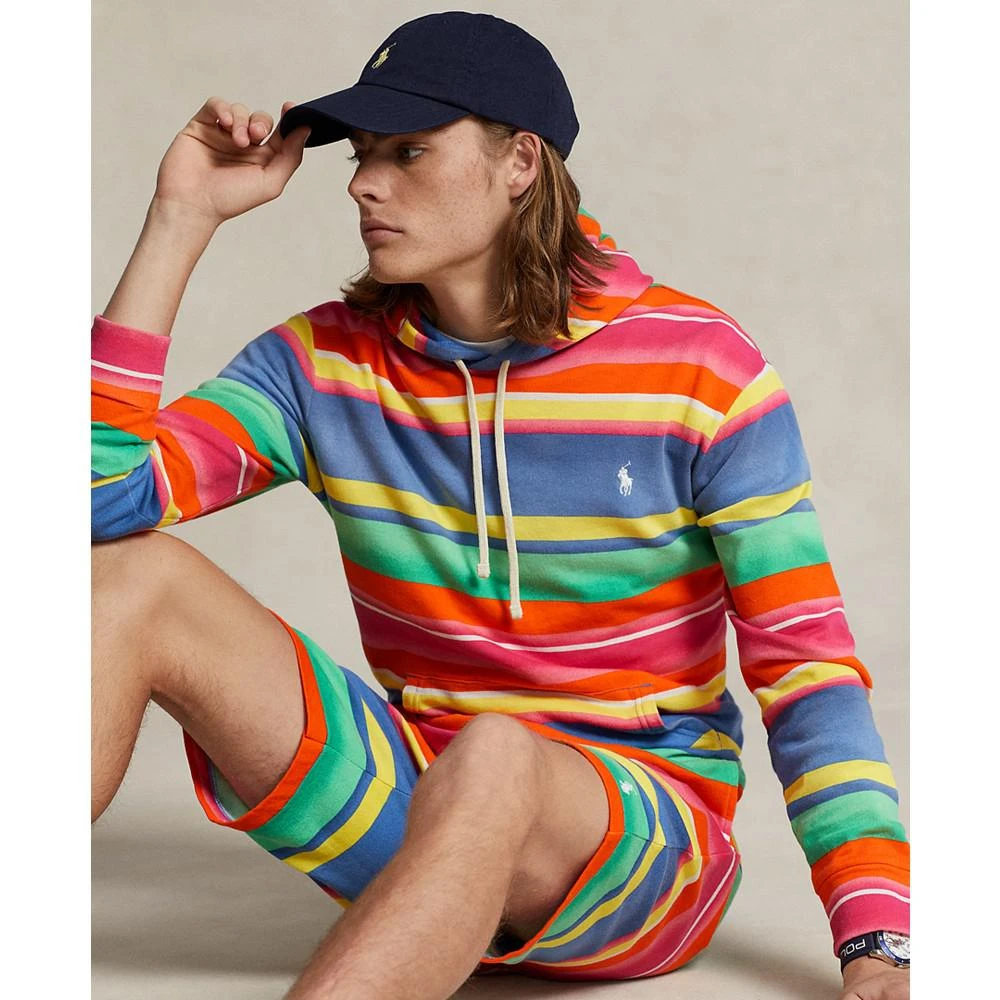 Ralph Lauren Men's Cotton French Terry Striped Hoodie 4