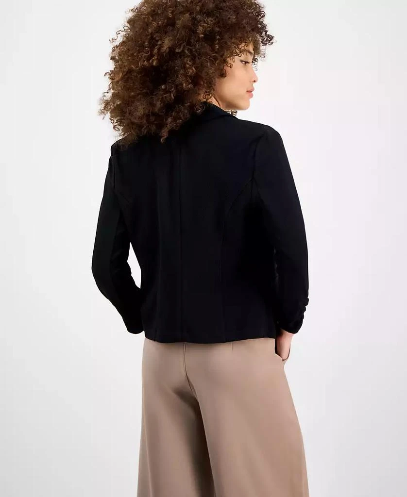 Bar III Petite 3/4-Sleeve Shawl-Collar Blazer, Created for Macy's 4