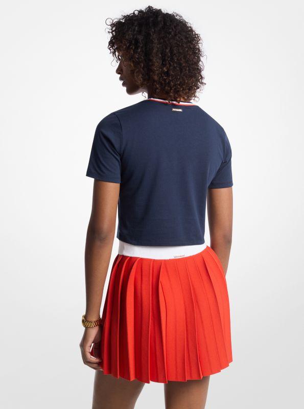 undefined Embellished Cotton Baby Tee