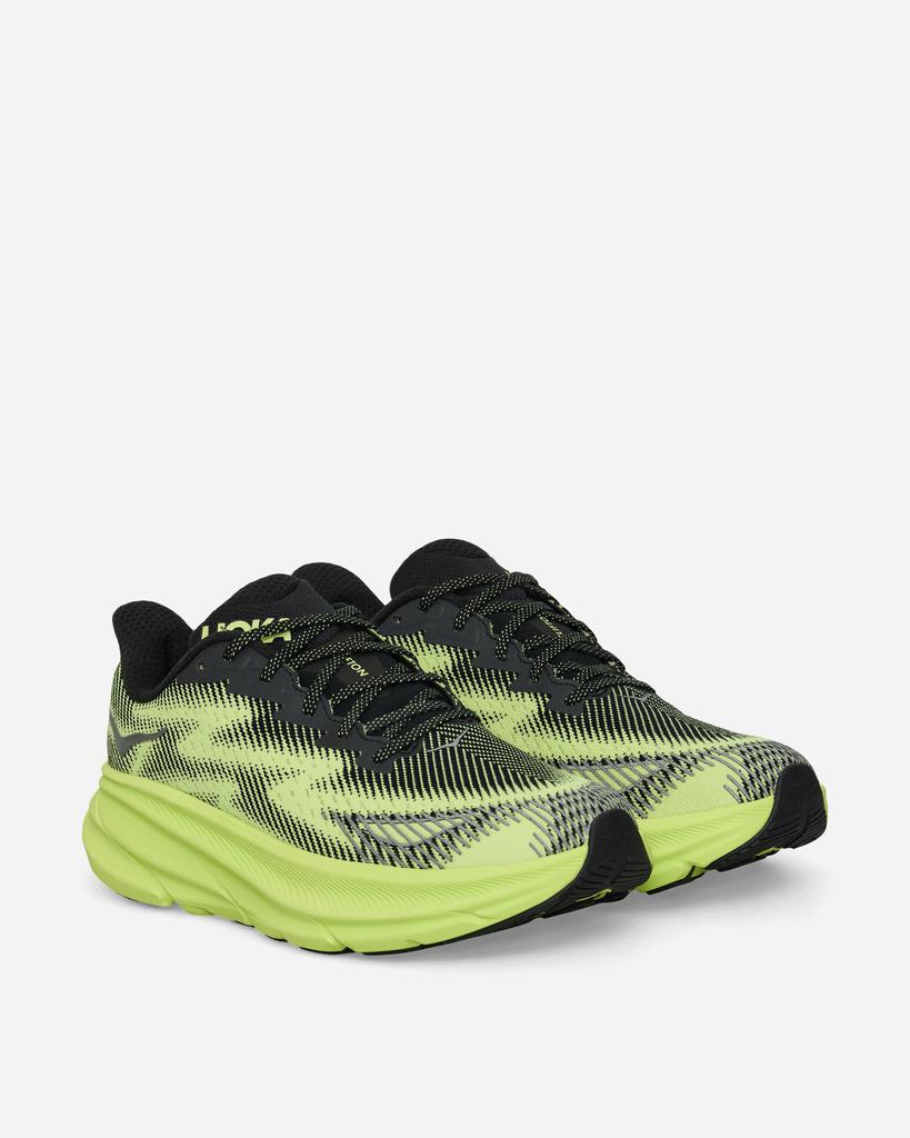 Hoka One One Stealth/Tech Clifton 9 GORE-TEX Sneakers Black / Lettuce