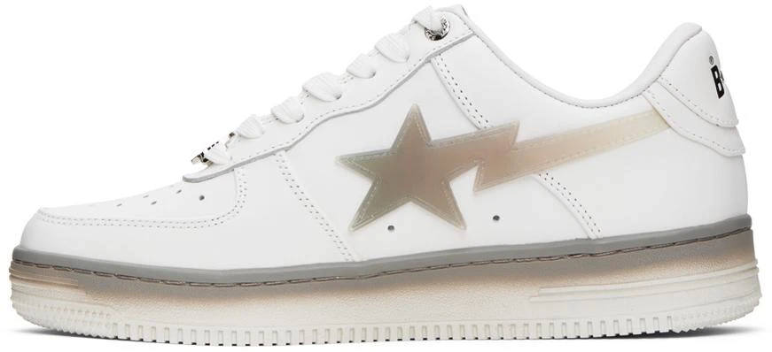 Bape White Sta #5 Sneakers 3
