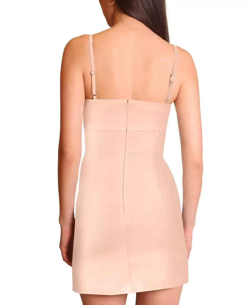 Avec Les Filles Women's Printed Square-Neck Bodycon Mini Dress 5