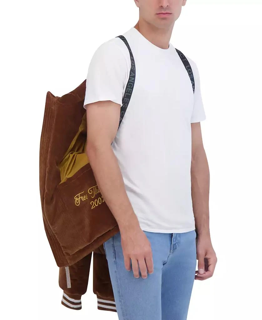 Hudson Men's Corduroy Varsity Puffer Jacket 4