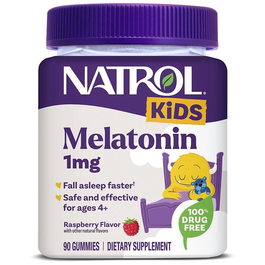 Natrol 1mg Melatonin Gummies Raspberry