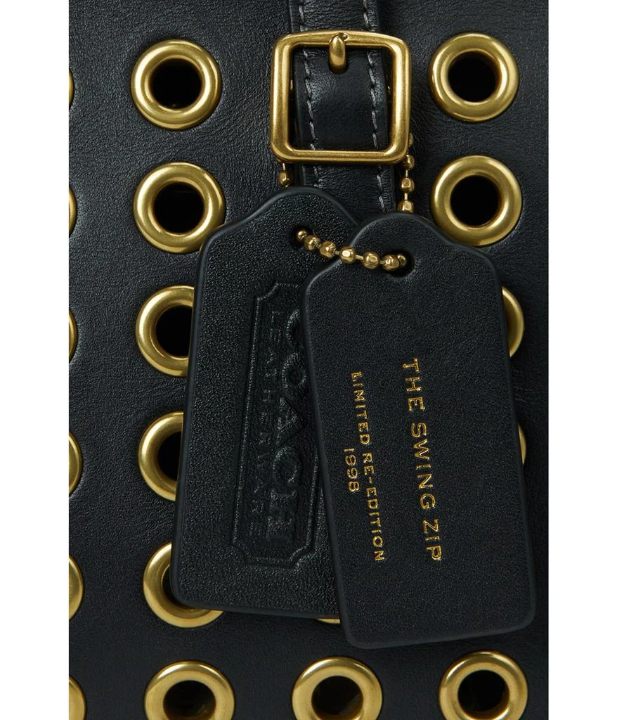 Coach Swing Zip Bag with Grommets 3