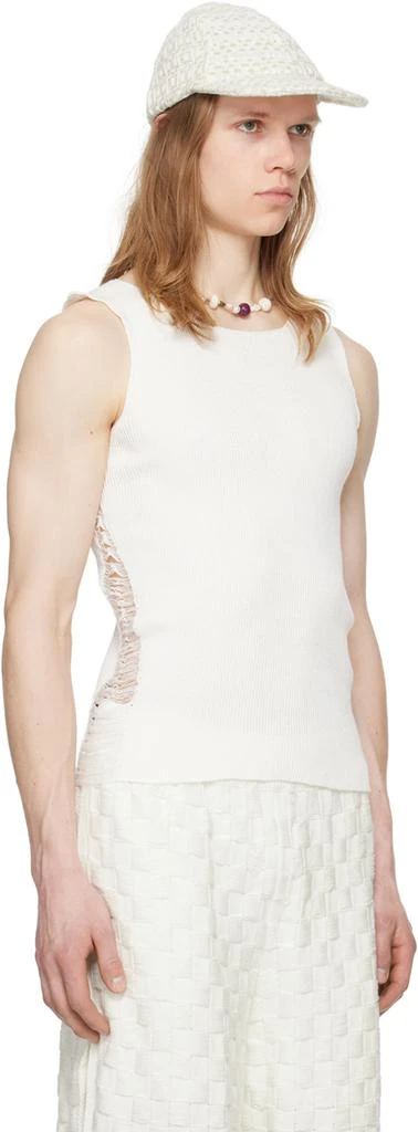 Isa Boulder SSENSE Exclusive White Float Tank Top 2
