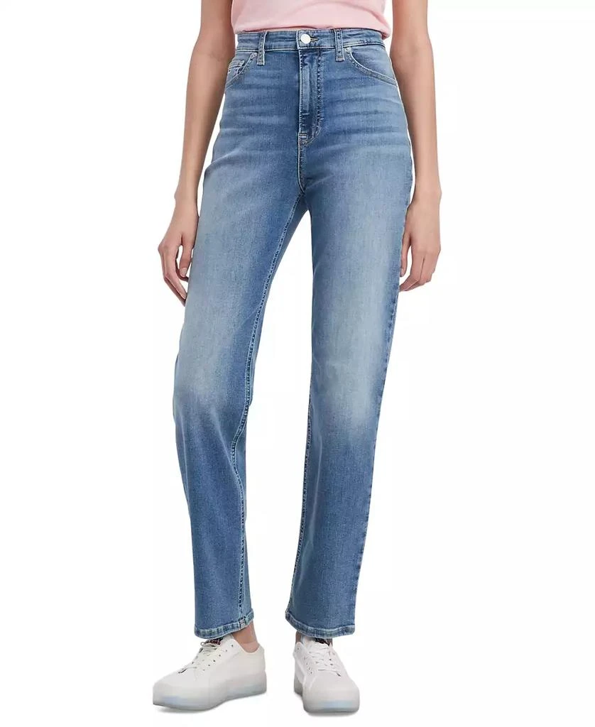 Tommy Jeans Women's Julie High Rise Straight Leg Jeans 1