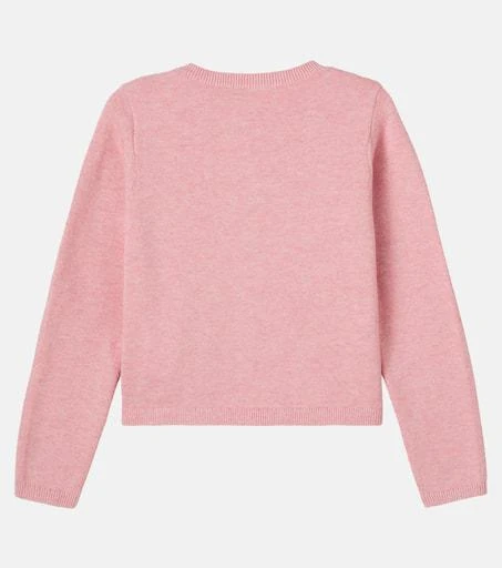 Bonpoint Lilith embroidered cotton cardigan 2