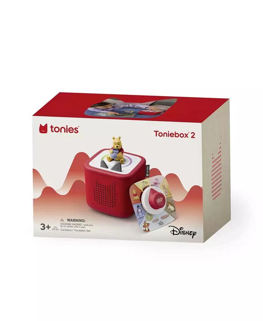 Tonies Toniebox 2 Play Set Winnie the Pooh- Sunset Red 2