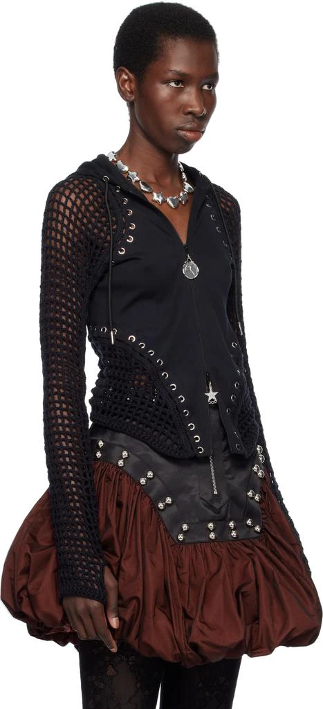CHOPOVA LOWENA Black Tumble Hoodie 2