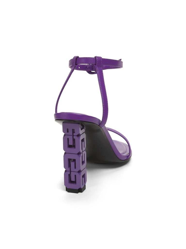 Givenchy 90MM Leather G Cube Sandals 3