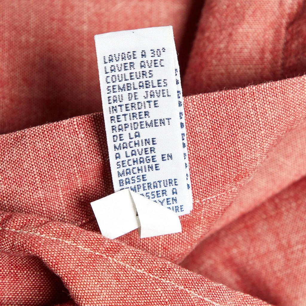 Ralph Lauren Ralph Lauren Coral Red Cotton Custom Fit Button Down Shirt M 5