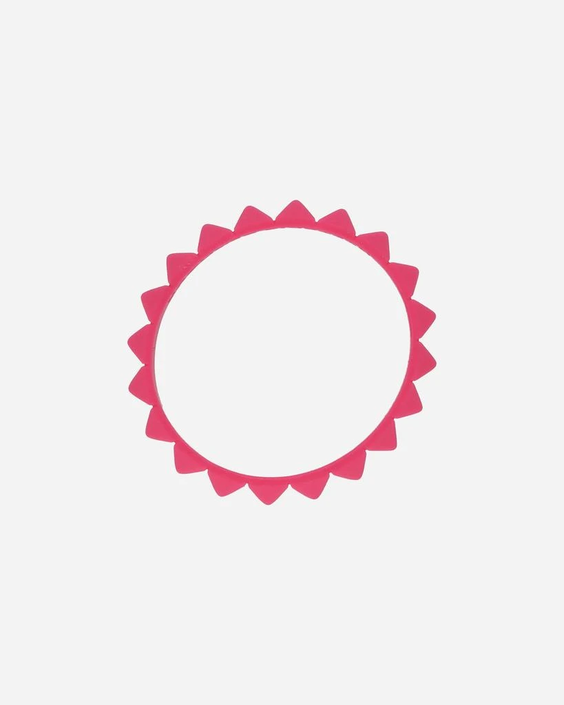 Hysteric Glamour Silicone Studs Bangle Pink 3