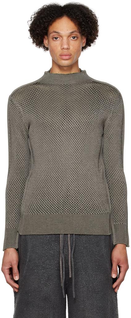 Isa Boulder SSENSE Exclusive Gray Goalkeeper Sweater