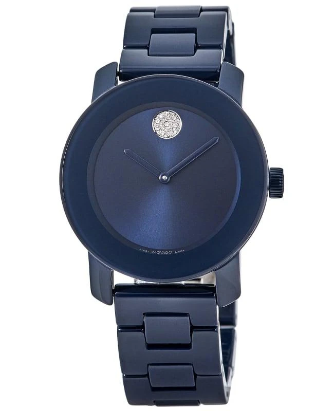 Movado Movado Bold Blue Dial Ceramic Women's Watch 3600805 1