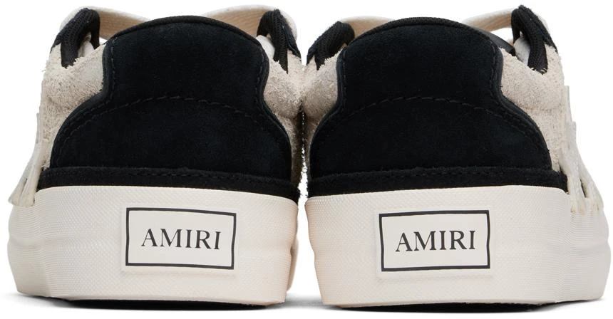 AMIRI Black & Off-White Sunset Skate Sneakers 2